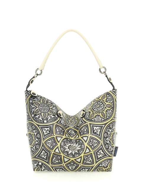 G3 PLUS LARGE MULTICOLOR Transformable flat shopping bag mandala - Women’s Bags