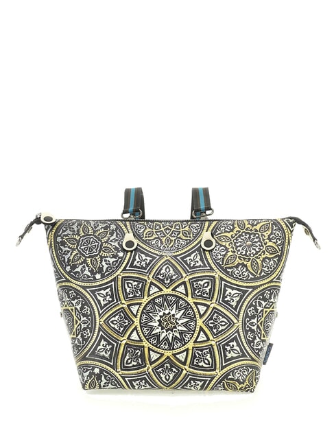 G3 PLUS LARGE MULTICOLOR Transformable flat shopping bag mandala - Women’s Bags