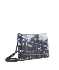 GABS BEYONCE MULTICOLOR M Leather clutch bag with shoulder strap I love you - Women’s Bags - 2