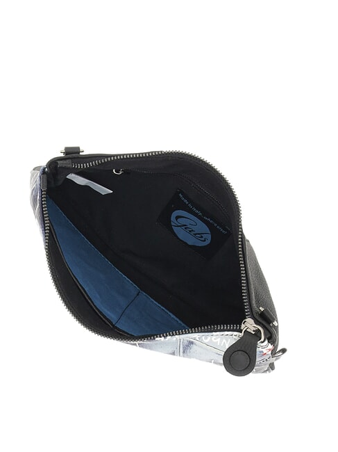 BEYONCE MULTICOLOR M Leather clutch bag with shoulder strap I love you - Women’s Bags