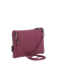 GABS BEYONCE MULTICOLOR M Leather clutch bag with shoulder strap geometric mural - Women’s Bags - 3