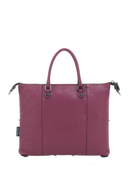 G3 PLUS LARGE MULTICOLOR Transformable flat shopping bag geometric mural - Women’s Bags