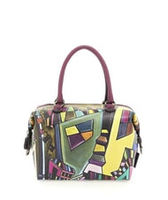 GABS G3 PLUS LARGE MULTICOLOR Transformable flat shopping bag geometric mural - Women’s Bags - 4