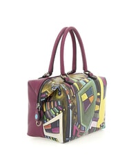 GABS G3 PLUS LARGE MULTICOLOR Transformable flat shopping bag geometric mural - Women’s Bags - 5