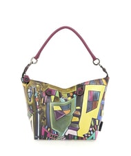 GABS G3 PLUS LARGE MULTICOLOR Transformable flat shopping bag geometric mural - Women’s Bags - 6