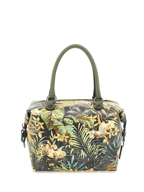 G3 PLUS MEDIUM MULTICOLOR Transformable flat shopping bag jungle - Women’s Bags