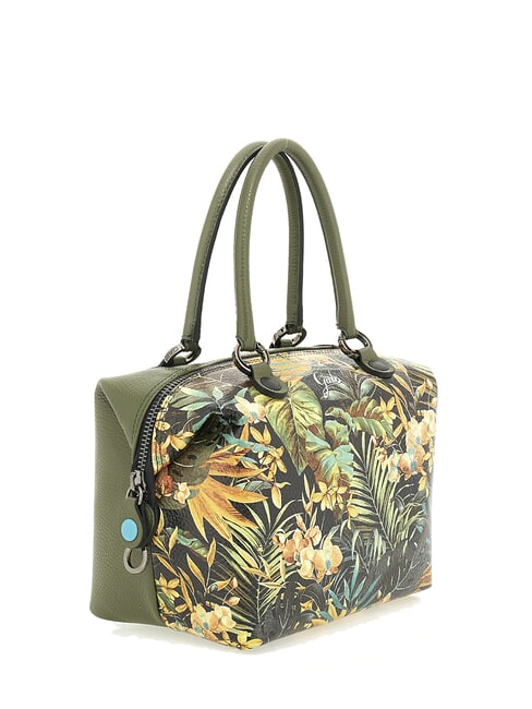 G3 PLUS MEDIUM MULTICOLOR Transformable flat shopping bag jungle - Women’s Bags