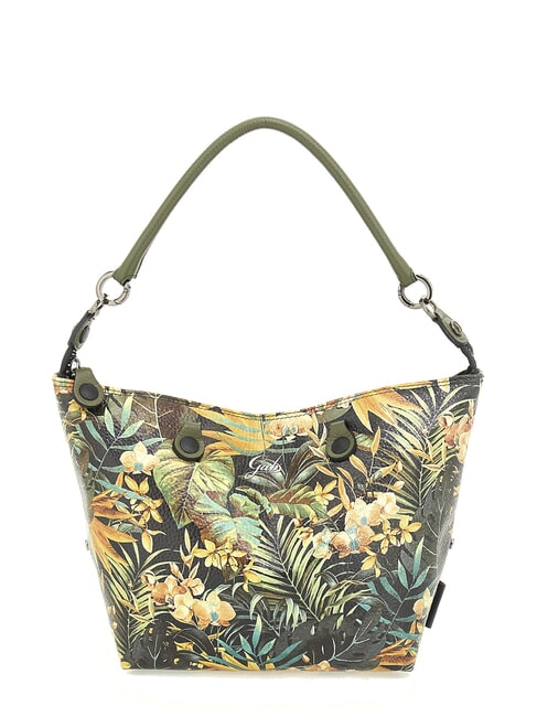G3 PLUS MEDIUM MULTICOLOR Transformable flat shopping bag jungle - Women’s Bags
