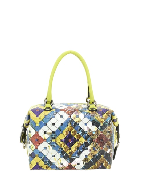 G3 PLUS MEDIUM MULTICOLOR Transformable flat shopping bag diamond sequins - Women’s Bags