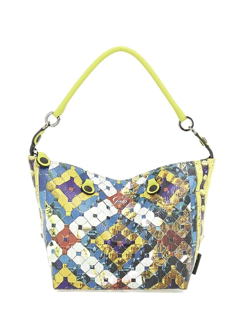 G3 PLUS MEDIUM MULTICOLOR Transformable flat shopping bag diamond sequins - Women’s Bags