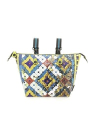 GABS G3 PLUS MEDIUM MULTICOLOR Transformable flat shopping bag diamond sequins - Women’s Bags - 7