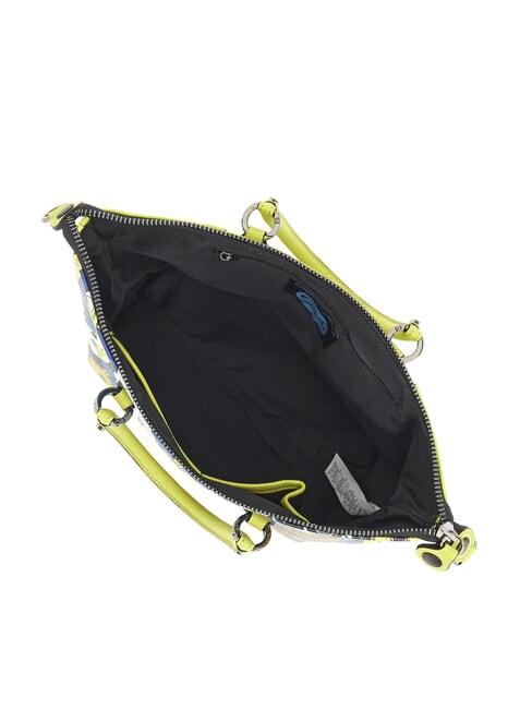 G3 PLUS MEDIUM MULTICOLOR Transformable flat shopping bag diamond sequins - Women’s Bags