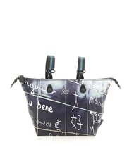 GABS G3 PLUS MEDIUM MULTICOLOR Transformable flat shopping bag I love you - Women’s Bags - 7