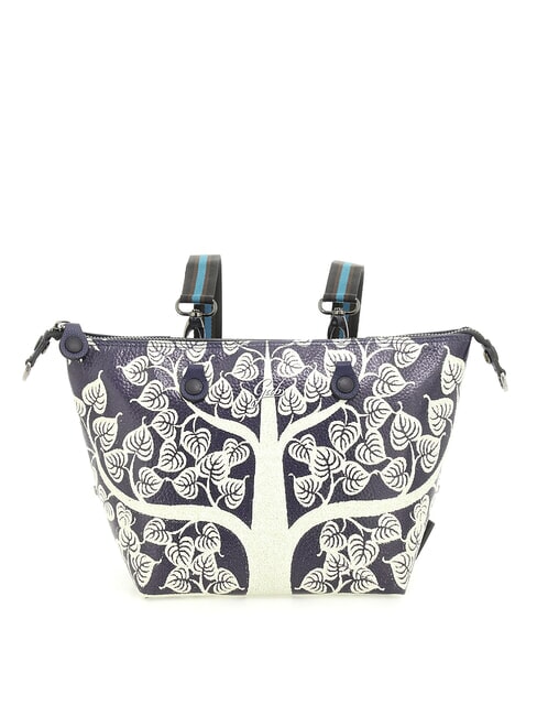 G3 PLUS MEDIUM MULTICOLOR Transformable flat shopping bag tree of life - Women’s Bags