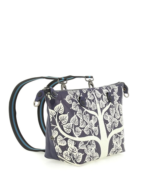G3 PLUS MEDIUM MULTICOLOR Transformable flat shopping bag tree of life - Women’s Bags