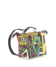 GABS G3 PLUS MEDIUM MULTICOLOR Transformable flat shopping bag geometric mural - Women’s Bags - 6