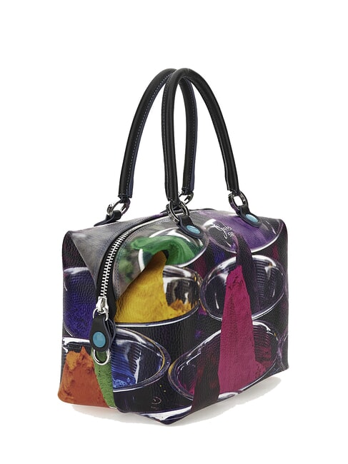 G3 PLUS MEDIUM Transformable flat shopping bag Indian colors - Women’s Bags