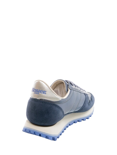 MILLEN Mixed leather sneakers airplane - Women&rsquo;s shoes