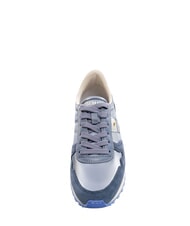 BLAUER MILLEN Mixed leather sneakers airplane - Women’s shoes - 3