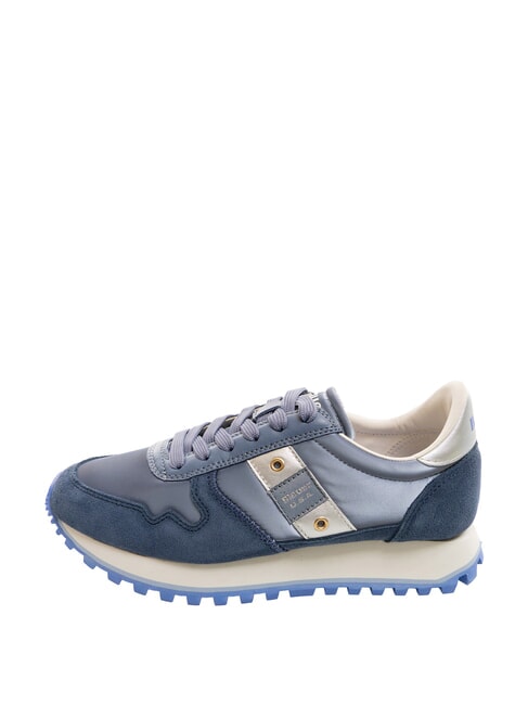 MILLEN Mixed leather sneakers airplane - Women’s shoes