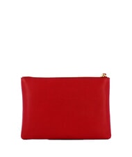 THE BRIDGE CARLOTTA Leather clutch bag cherry / gold - Women’s Bags - 3