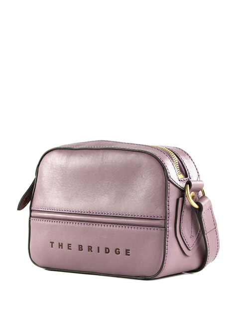 DAPHNE Mini Camera Bag with shoulder strap mauve with gold - Women’s Bags