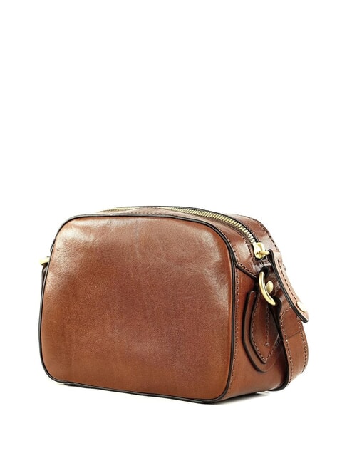 DAPHNE Mini Camera Bag with shoulder strap BROWN - Women’s Bags