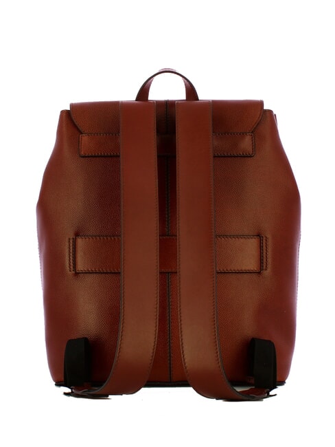 BIAGIO  13" Laptop Backpack, Leather brown 14/ruthenium palladium - Laptop backpacks