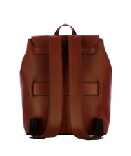 THE BRIDGE BIAGIO  13" Laptop Backpack, Leather brown 14/ruthenium palladium - Laptop backpacks - 3