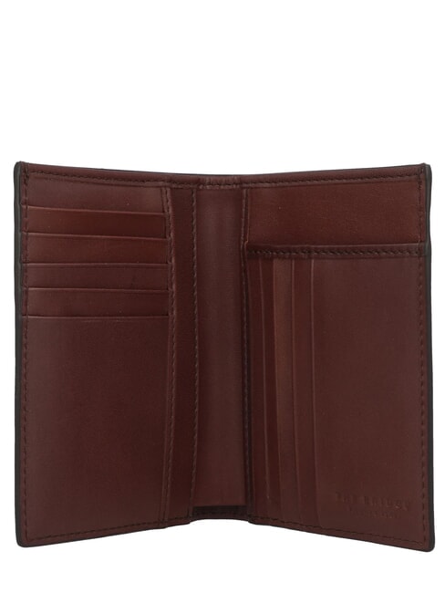 ALBERTO Men's Leather Wallet Brown / Palladium - Men’s Wallets
