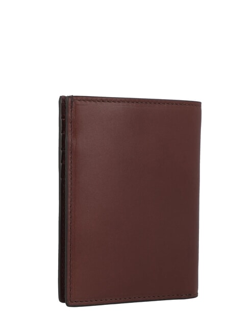ALBERTO Men's Leather Wallet Brown / Palladium - Men’s Wallets