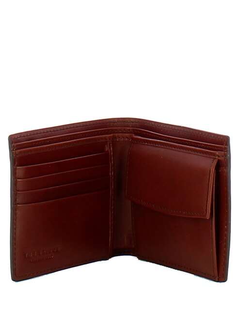 ALBERTO Leather wallet Brown / Palladium - Men’s Wallets