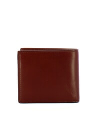 THE BRIDGE ALBERTO Leather wallet Brown / Palladium - Men’s Wallets - 3