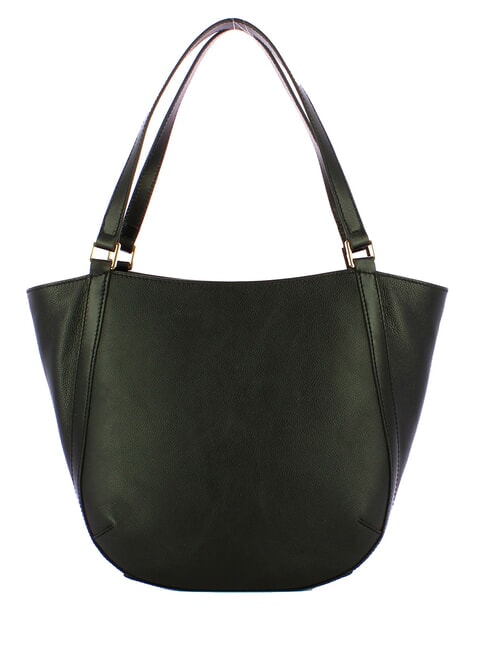 AMELIA Shoulder bag, leather Black Gold - Women’s Bags