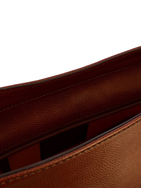 AMELIA Shoulder bag, leather BROWN - Women’s Bags