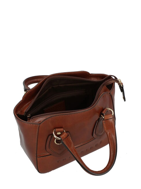 DAPHNE Mini Shopper bag with shoulder strap BROWN - Women’s Bags