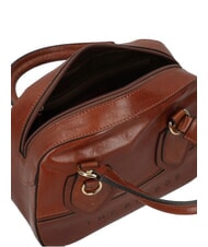 THE BRIDGE DAPHNE Leather shoulder bag BROWN - Women’s Bags - 3