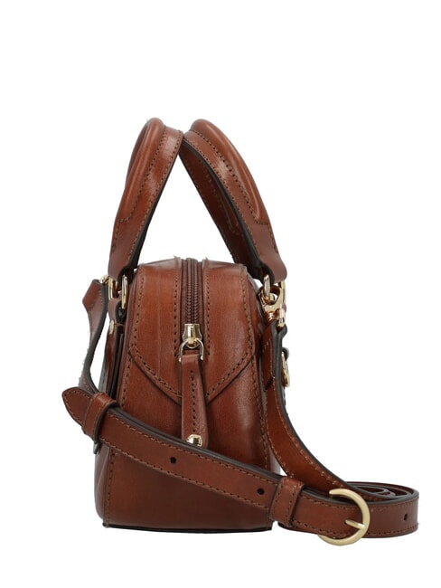 DAPHNE Mini handbag with shoulder strap BROWN - Women’s Bags