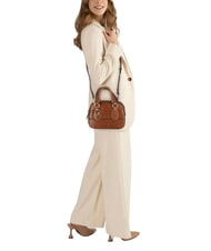 THE BRIDGE DAPHNE Mini handbag with shoulder strap BROWN - Women’s Bags - 5