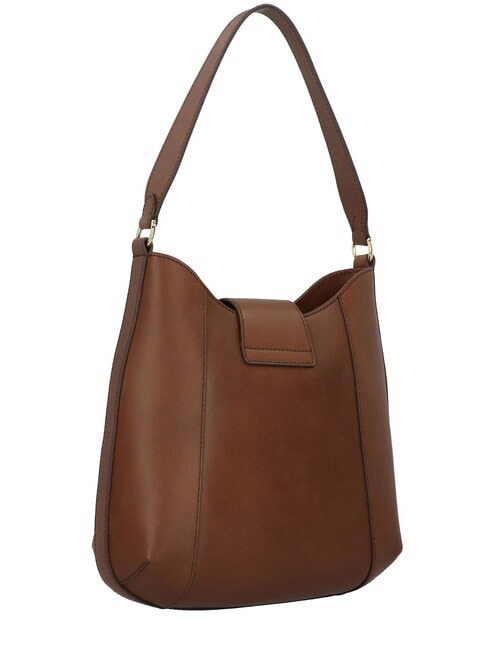 ERICA Shoulder bag, leather BROWN - Women’s Bags
