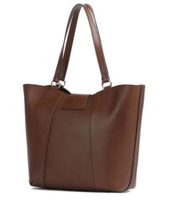 THE BRIDGE ERICA Leather shopper BROWN - Women’s Bags - 3