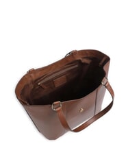 THE BRIDGE ERICA Leather shopper BROWN - Women’s Bags - 4