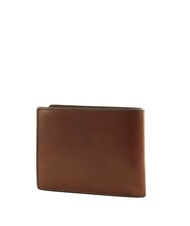 THE BRIDGE GIACOMO Men's Leather Wallet Brown / Ruthenium - Men’s Wallets - 3
