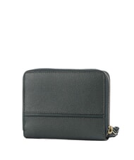 THE BRIDGE DOMITILLA Medium leather zip around wallet gold colored malachite - Women&rsquo;s Wallets - 2