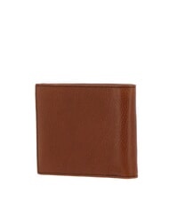 THE BRIDGE ETTORE Leather wallet Brown / Ruthenium - Men’s Wallets - 3