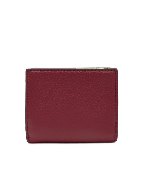 BEAT SOFT Mini leather wallet sangria - Women’s Wallets
