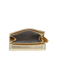 COCCINELLE METALLIC SOFT Pebbled leather wallet golden - Women&rsquo;s Wallets - 3