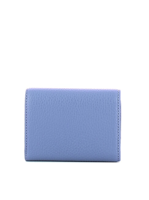METALLIC SOFT  Small leather wallet blue - Women&rsquo;s Wallets