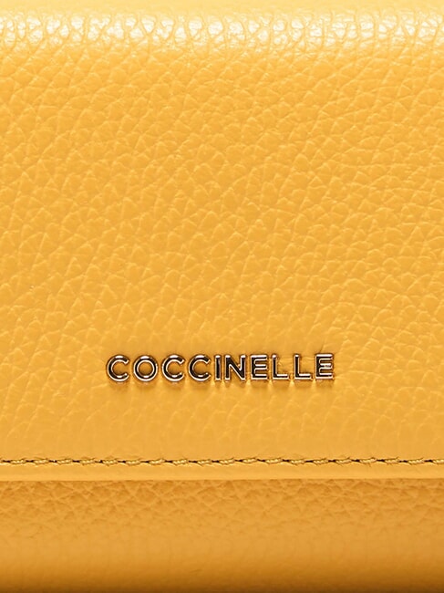 METALLIC SOFT  Small leather wallet sunny - Women&rsquo;s Wallets
