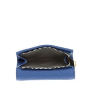 COCCINELLE METALLIC SOFT Pebbled leather wallet blue - Women&rsquo;s Wallets - 3